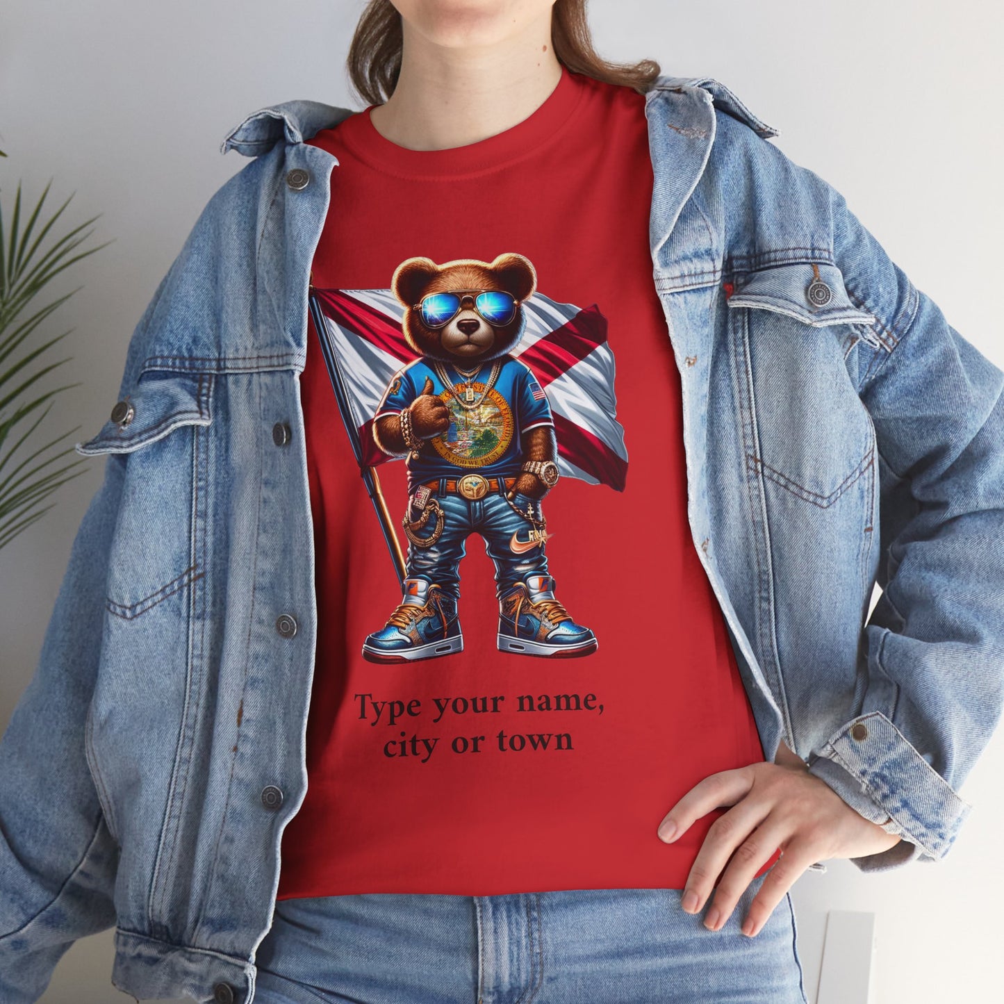 Florida Drip Bear #1 – Luxury Streetwear Graphic Tee - Personalized Unisex Shirt, also for Kids