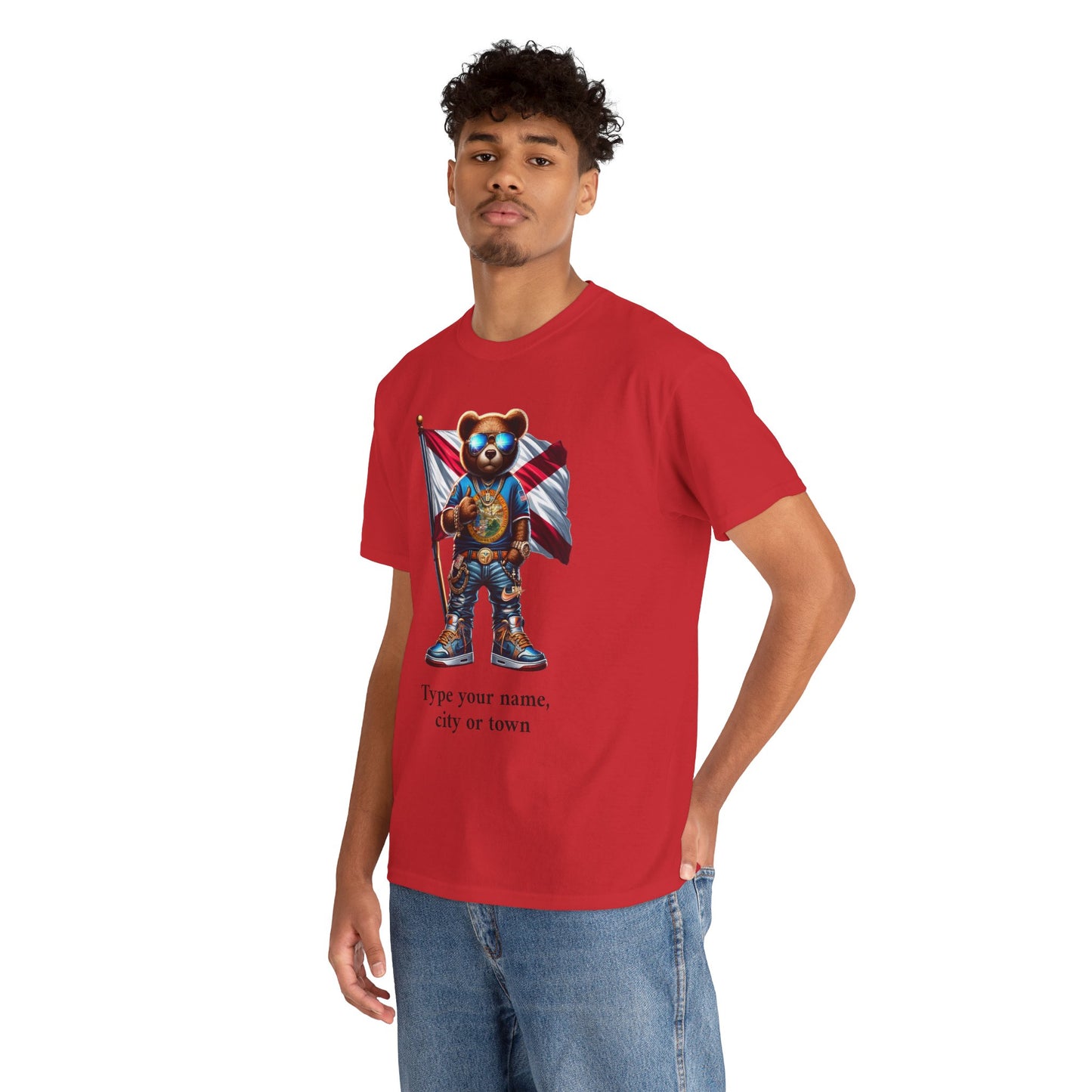 Florida Drip Bear #1 – Luxury Streetwear Graphic Tee - Personalized Unisex Shirt, also for Kids