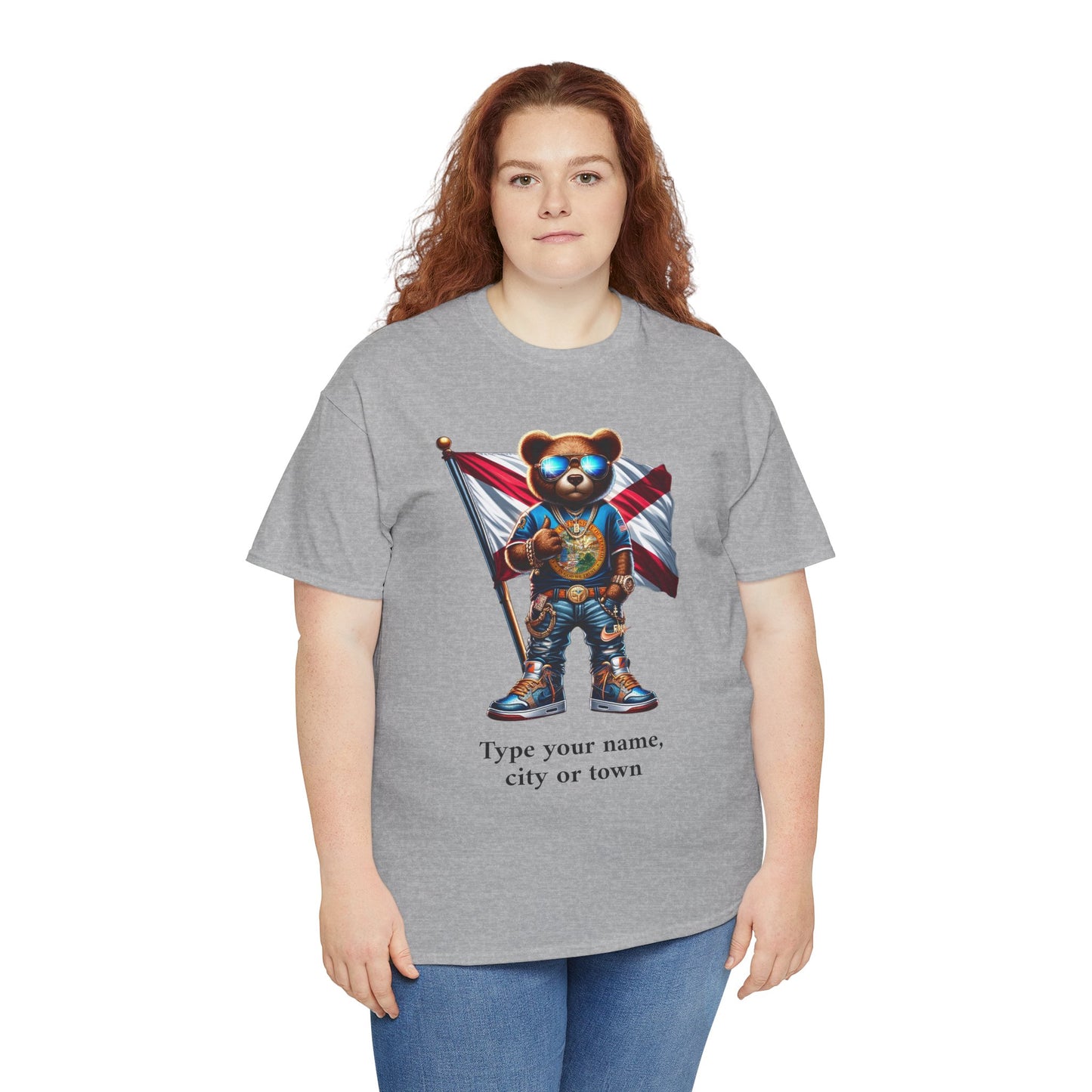 Florida Drip Bear #1 – Luxury Streetwear Graphic Tee - Personalized Unisex Shirt, also for Kids