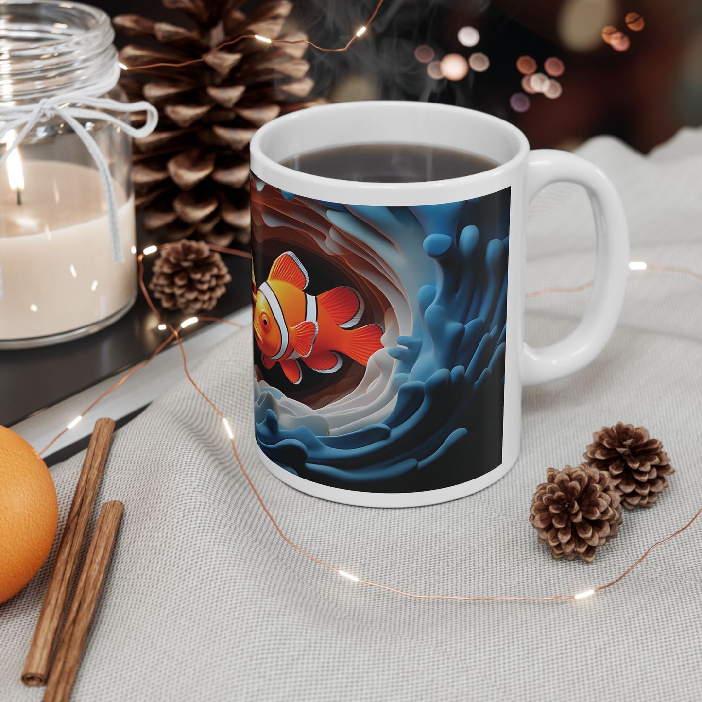 Clownfish Ceramic Mug #5 (11oz)