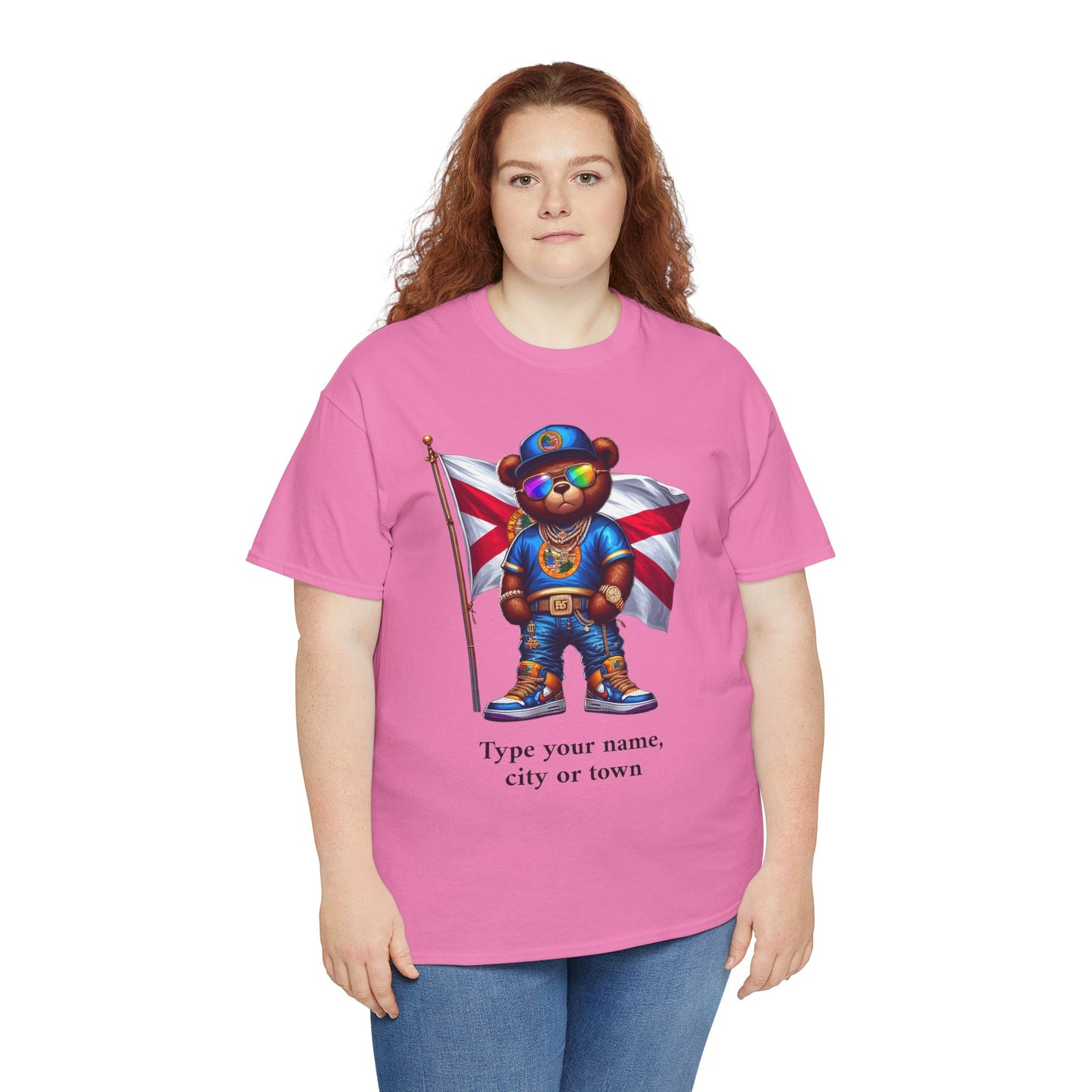 Florida Drip Bear #2 – Luxury Streetwear Graphic Tee - Personalized Unisex Shirt, also for Kids