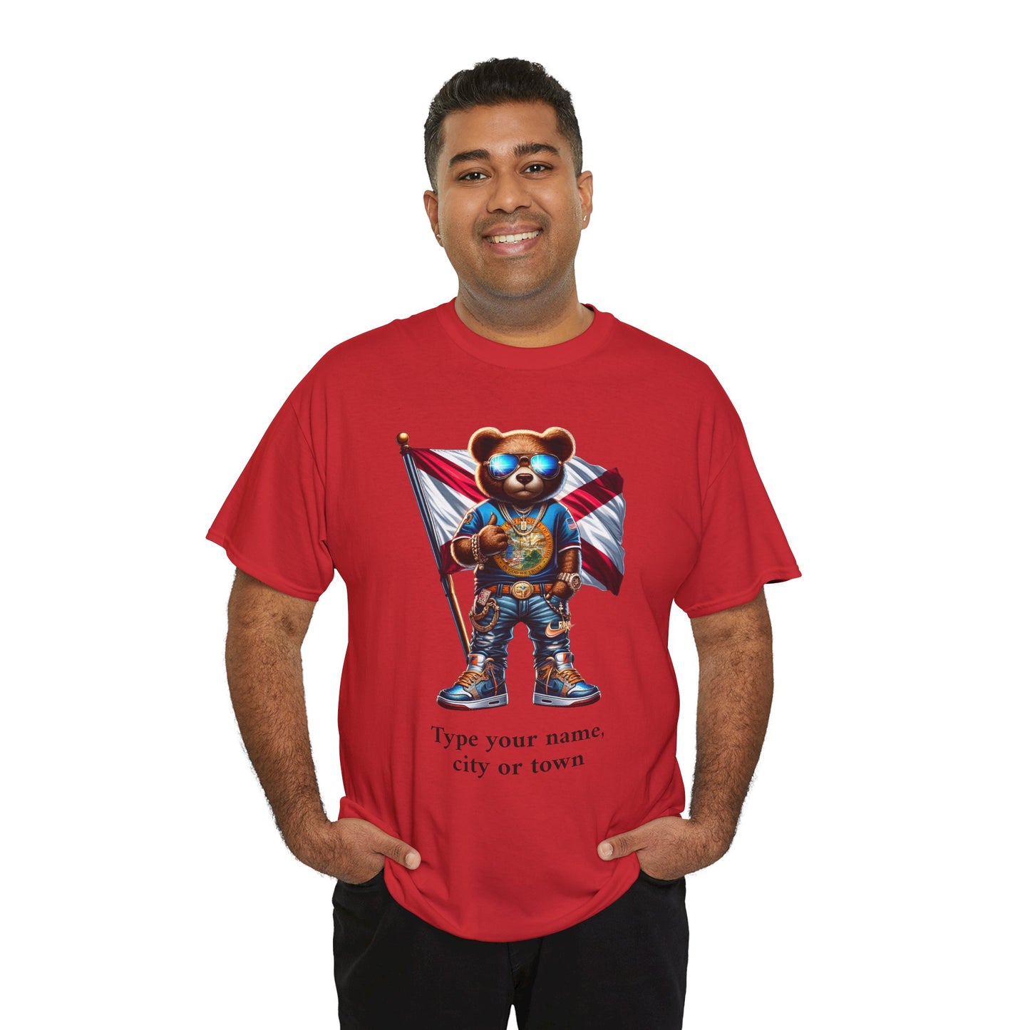 Florida Drip Bear #1 – Luxury Streetwear Graphic Tee - Personalized Unisex Shirt, also for Kids