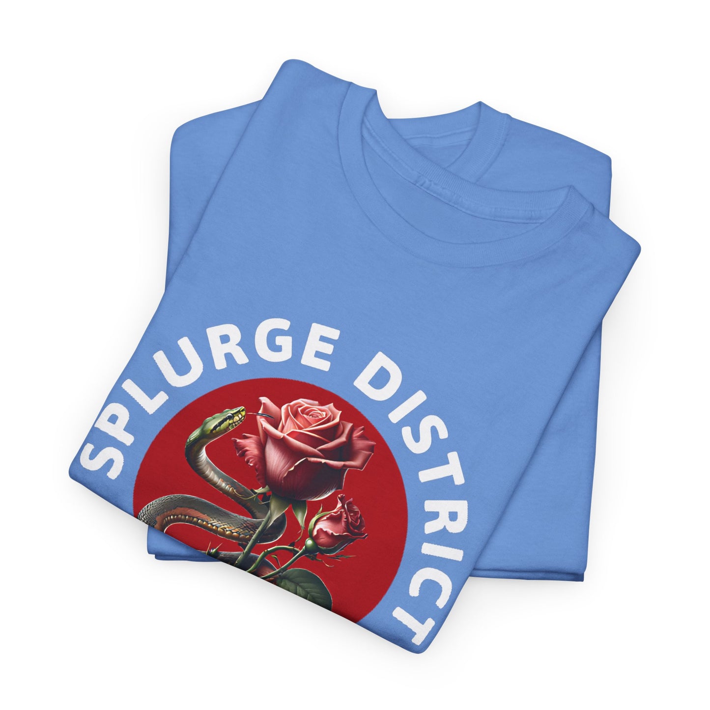 Splurge District Graphic Tee - with Rose Design