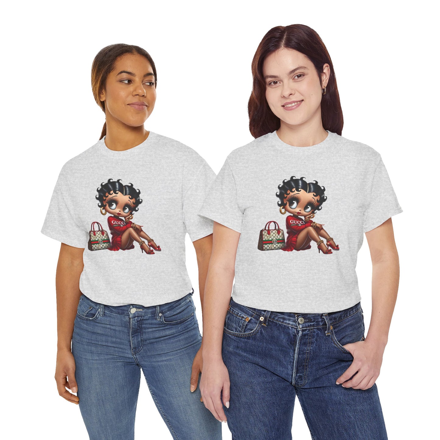Graphic Tee Shirt - Stylish Betty Boop Inspired Design