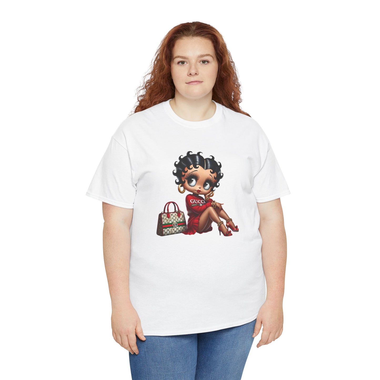 Graphic Tee Shirt - Stylish Betty Boop Inspired Design
