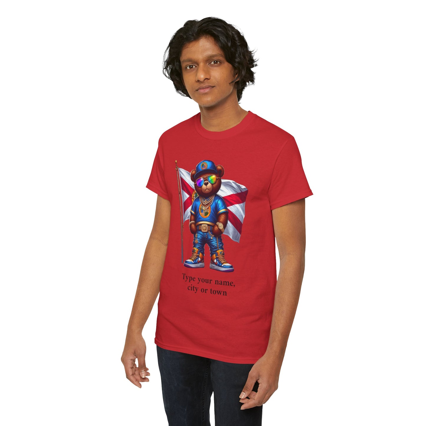Florida Drip Bear #2 – Luxury Streetwear Graphic Tee - Personalized Unisex Shirt, also for Kids