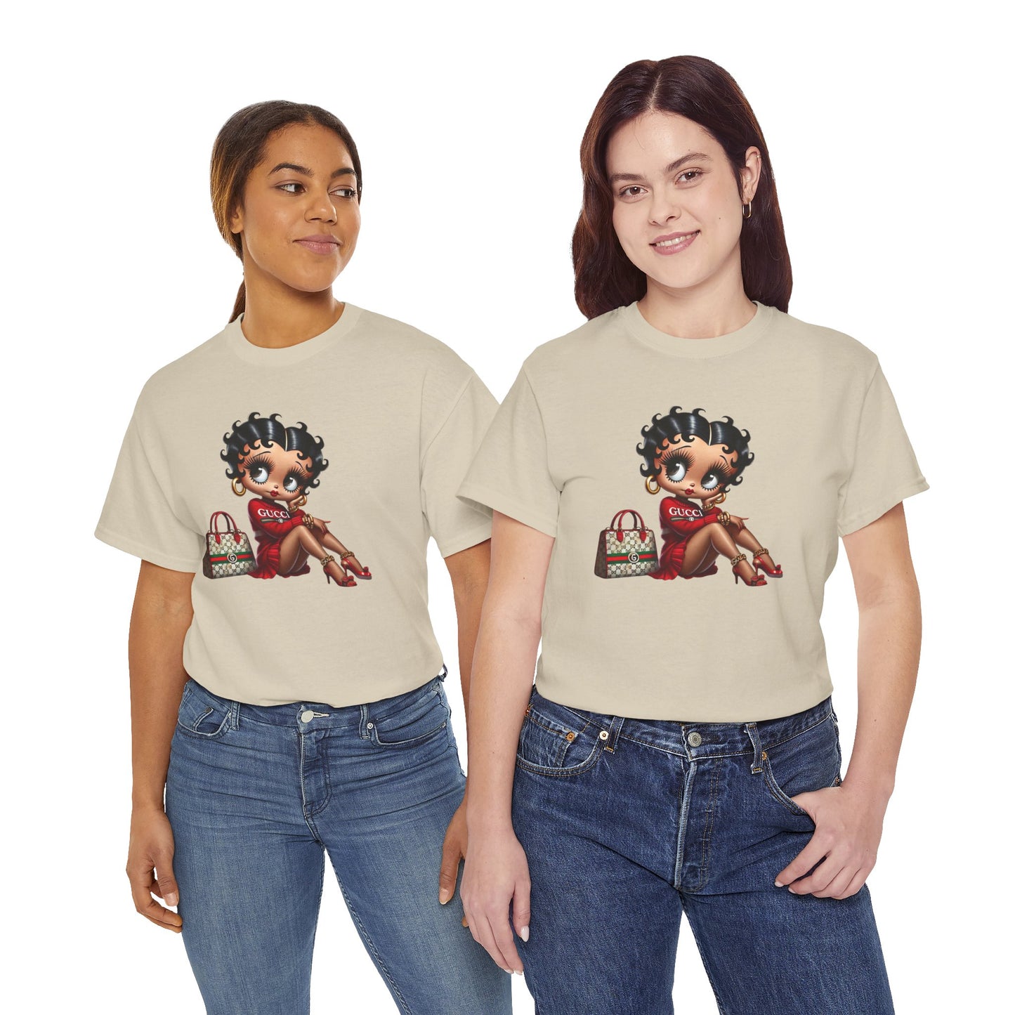 Graphic Tee Shirt - Stylish Betty Boop Inspired Design