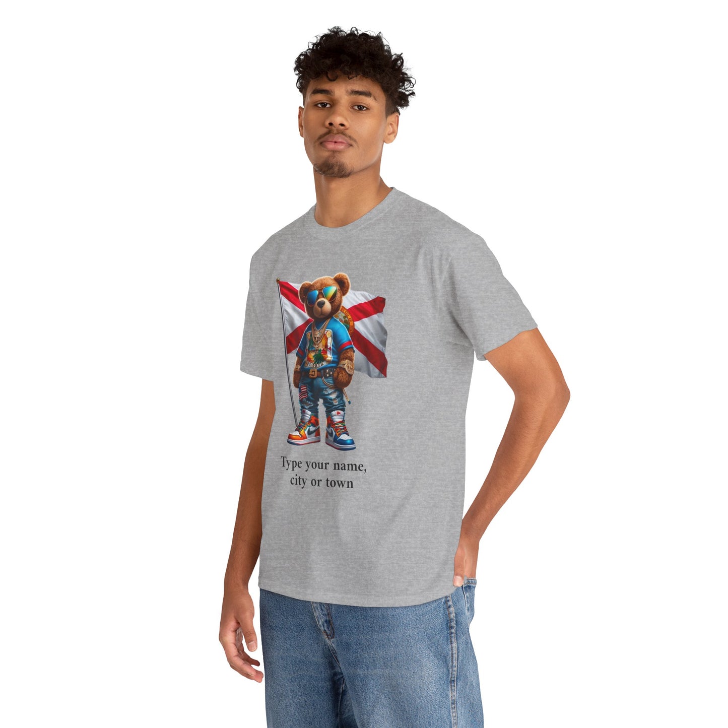 Florida Drip Bear #4 – Luxury Streetwear Graphic Tee - Personalized Unisex Shirt, also for Kids