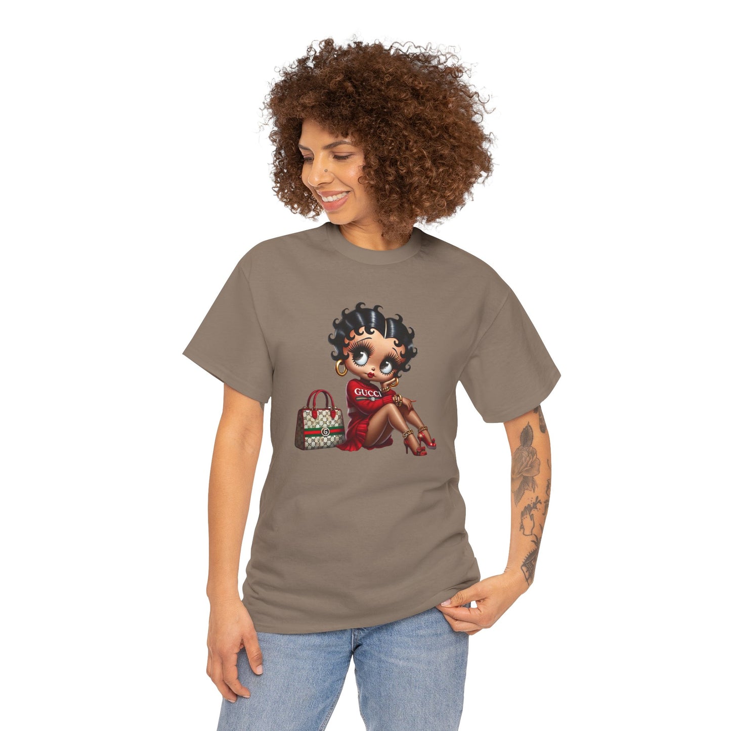 Graphic Tee Shirt - Stylish Betty Boop Inspired Design