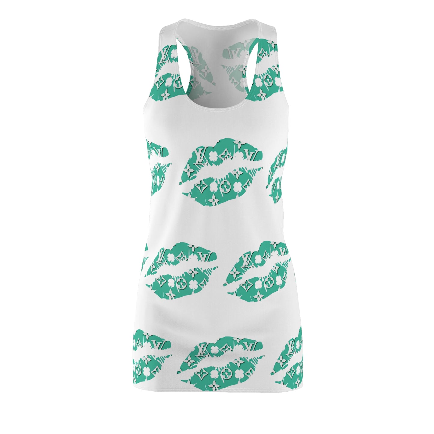 Kiss Print Racerback Dress - Summer Style for Fashion Lovers