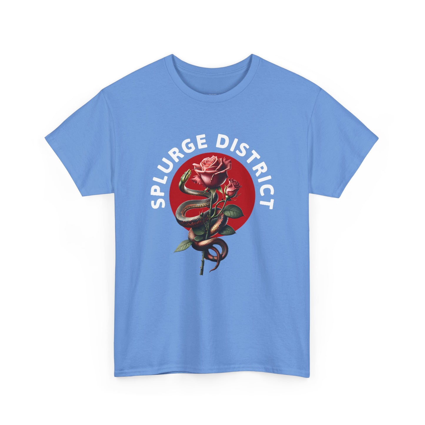 Splurge District Graphic Tee - with Rose Design