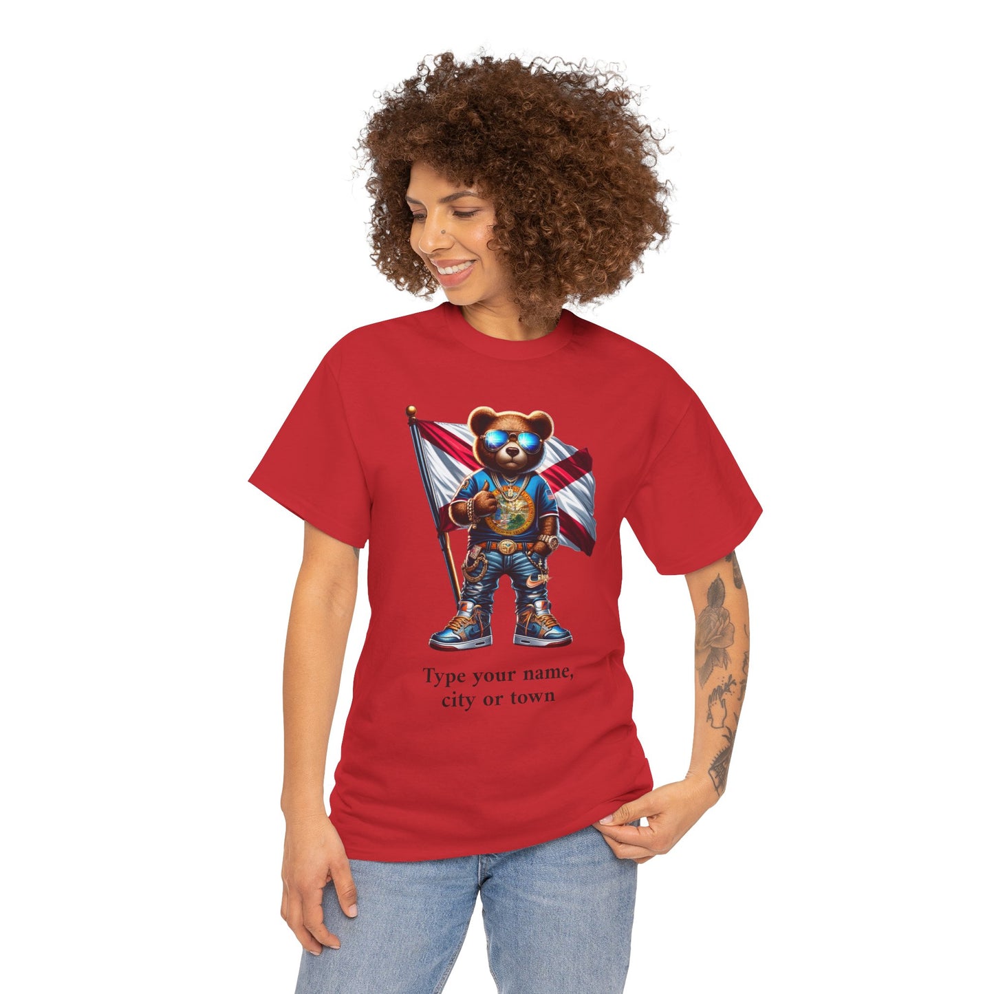 Florida Drip Bear #1 – Luxury Streetwear Graphic Tee - Personalized Unisex Shirt, also for Kids