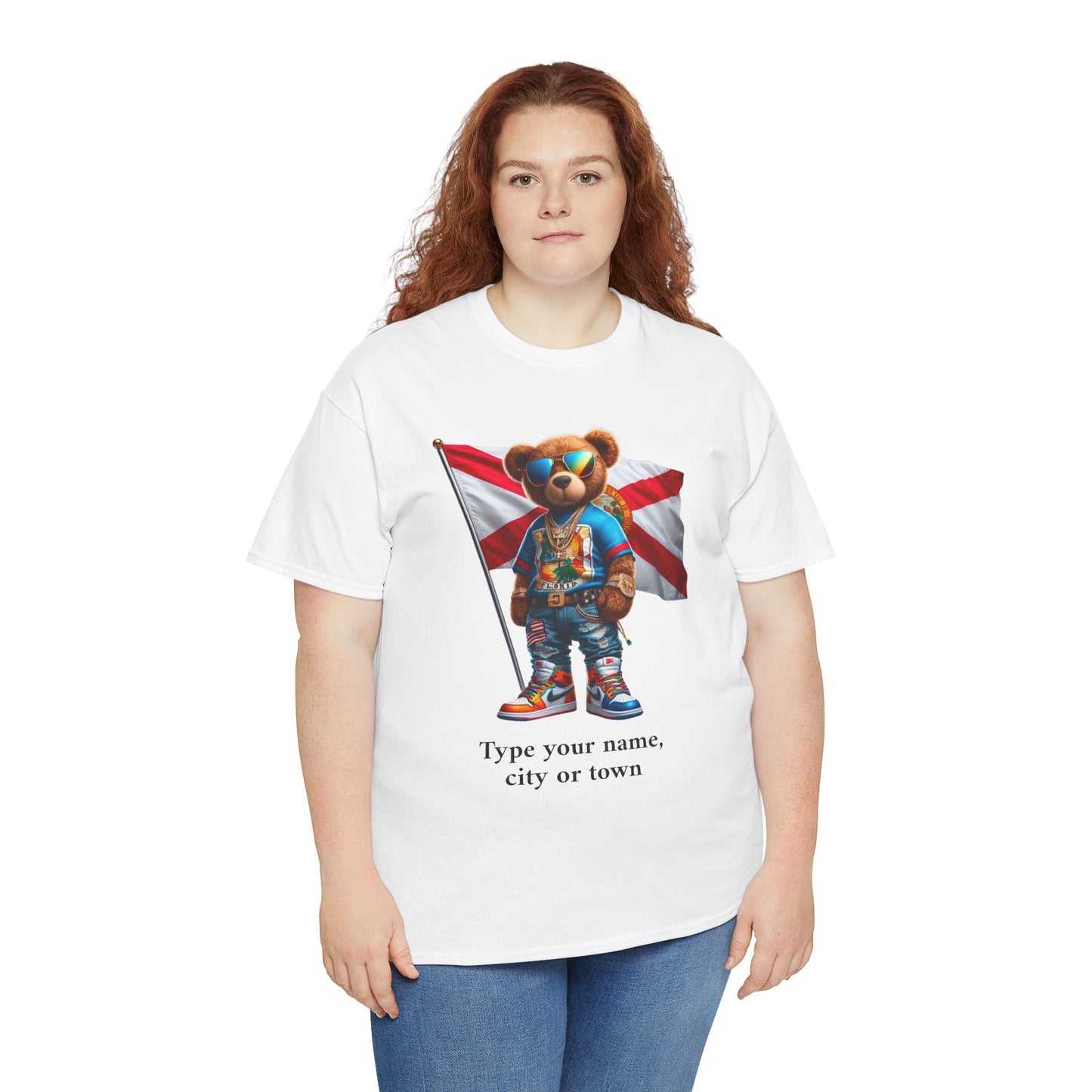 Florida Drip Bear #4 – Luxury Streetwear Graphic Tee - Personalized Unisex Shirt, also for Kids