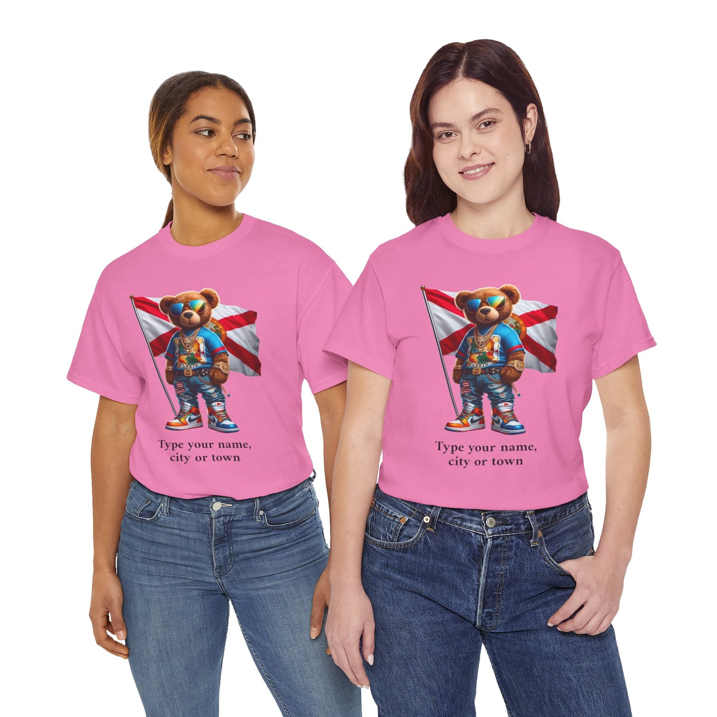 Florida Drip Bear #4 – Luxury Streetwear Graphic Tee - Personalized Unisex Shirt, also for Kids
