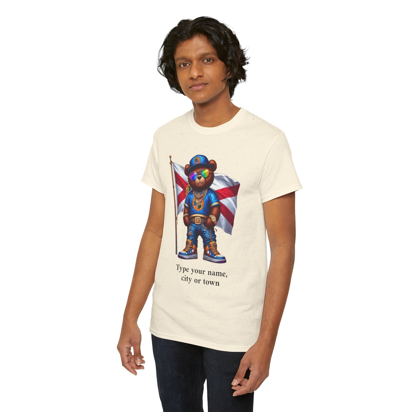 Florida Drip Bear #2 – Luxury Streetwear Graphic Tee - Personalized Unisex Shirt, also for Kids