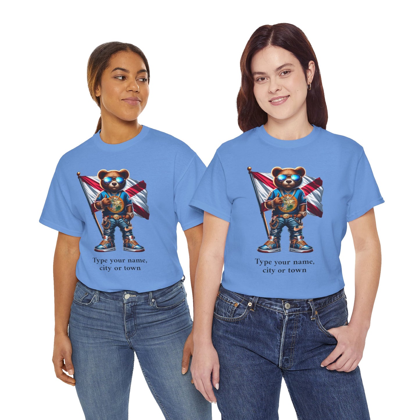 Florida Drip Bear #1 – Luxury Streetwear Graphic Tee - Personalized Unisex Shirt, also for Kids