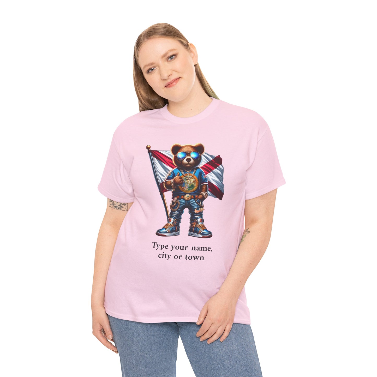 Florida Drip Bear #1 – Luxury Streetwear Graphic Tee - Personalized Unisex Shirt, also for Kids