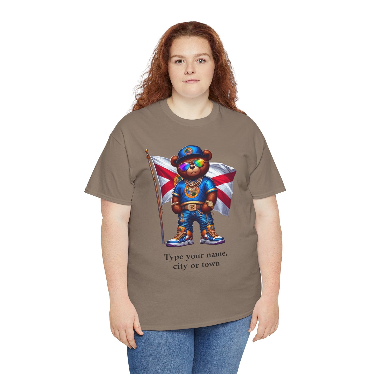 Florida Drip Bear #2 – Luxury Streetwear Graphic Tee - Personalized Unisex Shirt, also for Kids