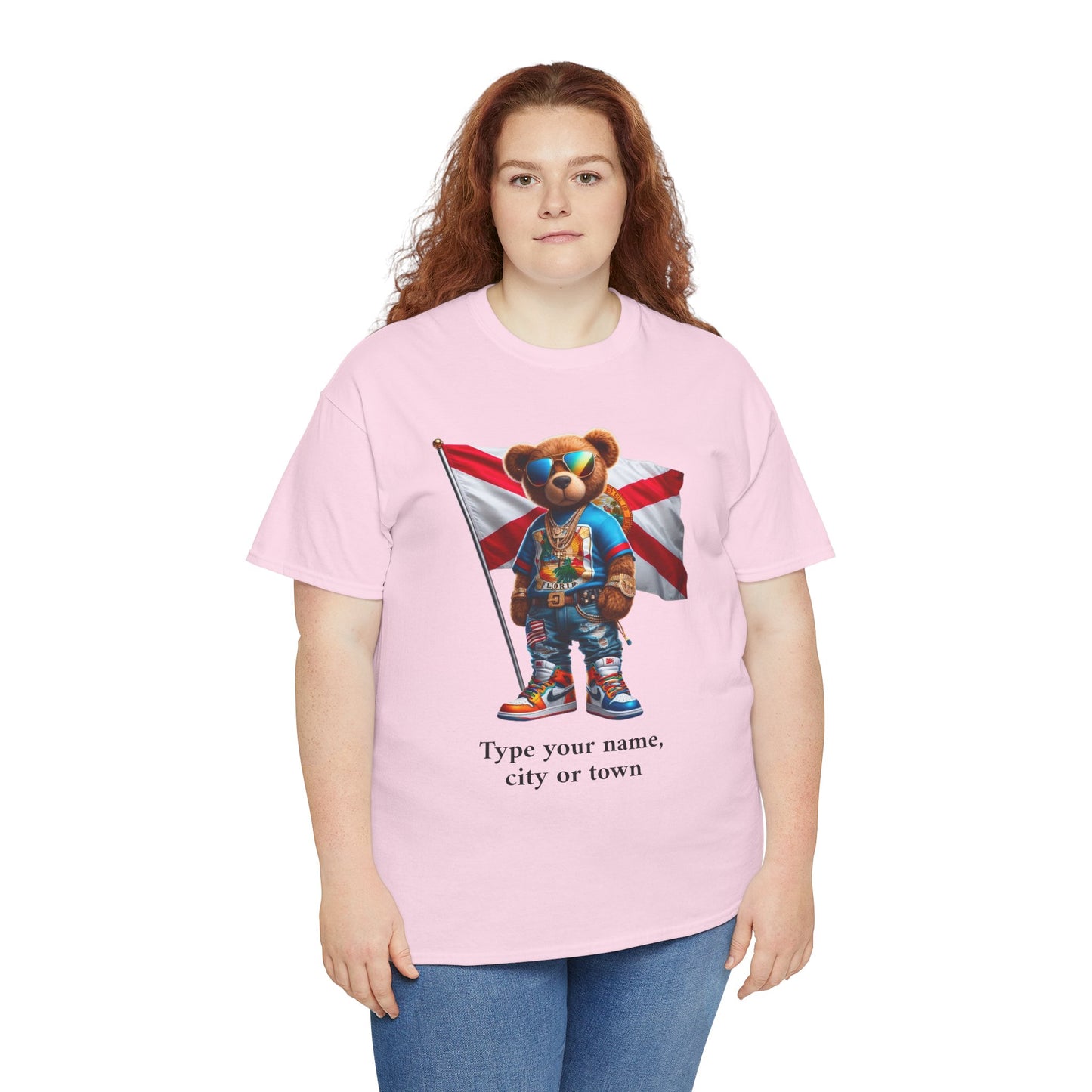 Florida Drip Bear #4 – Luxury Streetwear Graphic Tee - Personalized Unisex Shirt, also for Kids