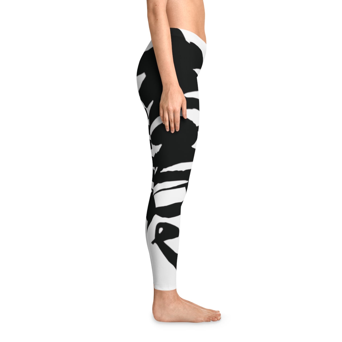 Longevity Calligraphy Leggings – "壽" Symbol for Long Life, Prosperity & Health