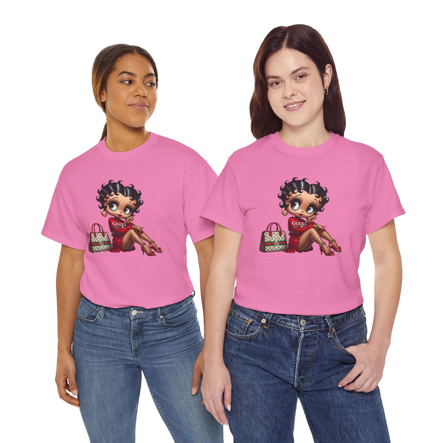 Graphic Tee Shirt - Stylish Betty Boop Inspired Design