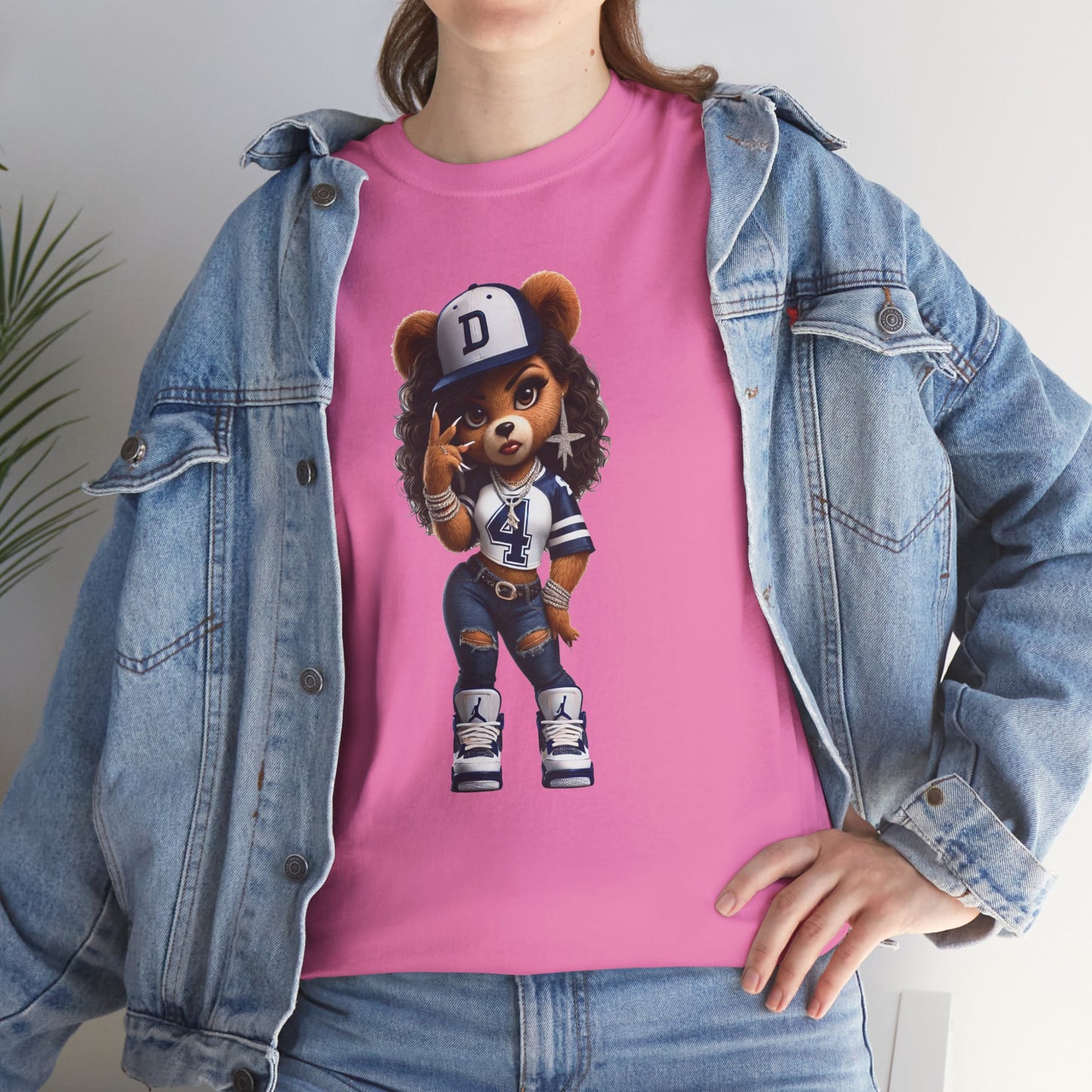 NFL Dallas Cowboys Women's Teddy Bear T-Shirt