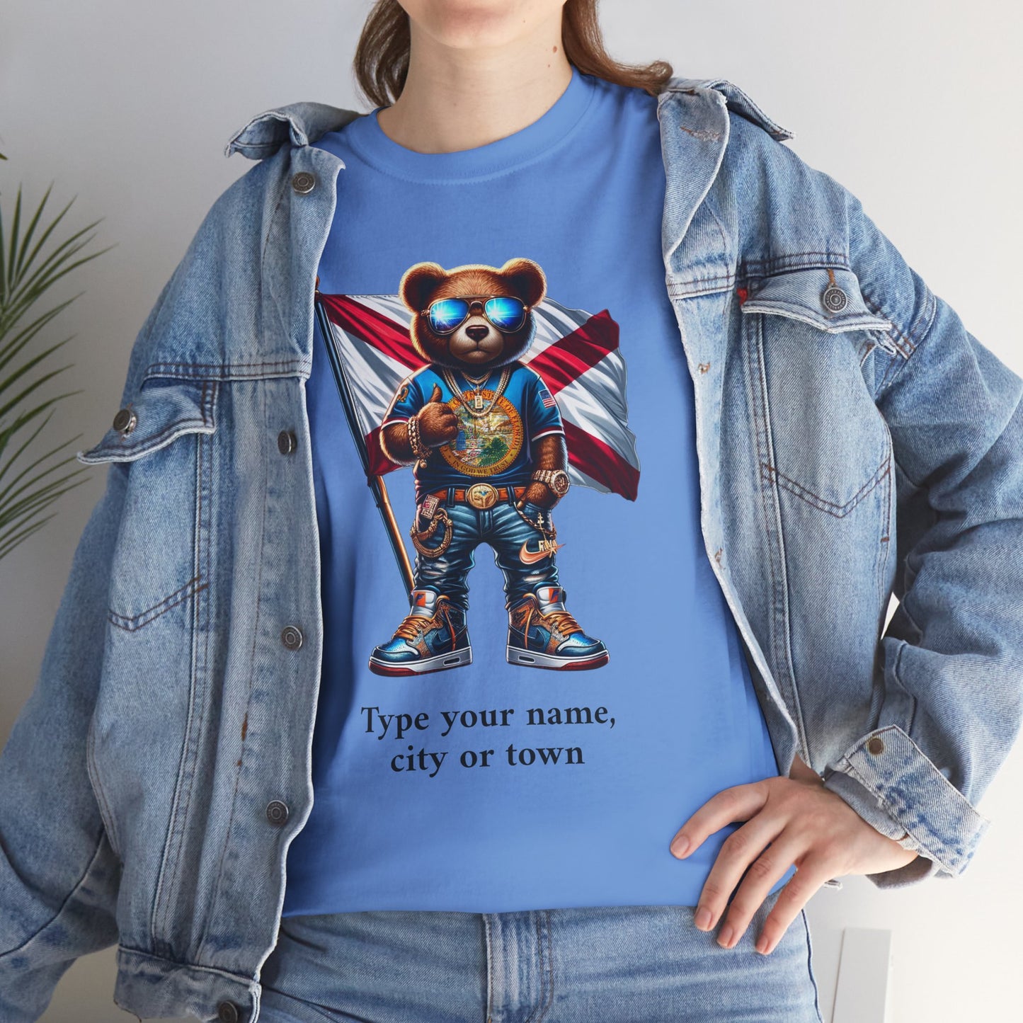 Florida Drip Bear #1 – Luxury Streetwear Graphic Tee - Personalized Unisex Shirt, also for Kids