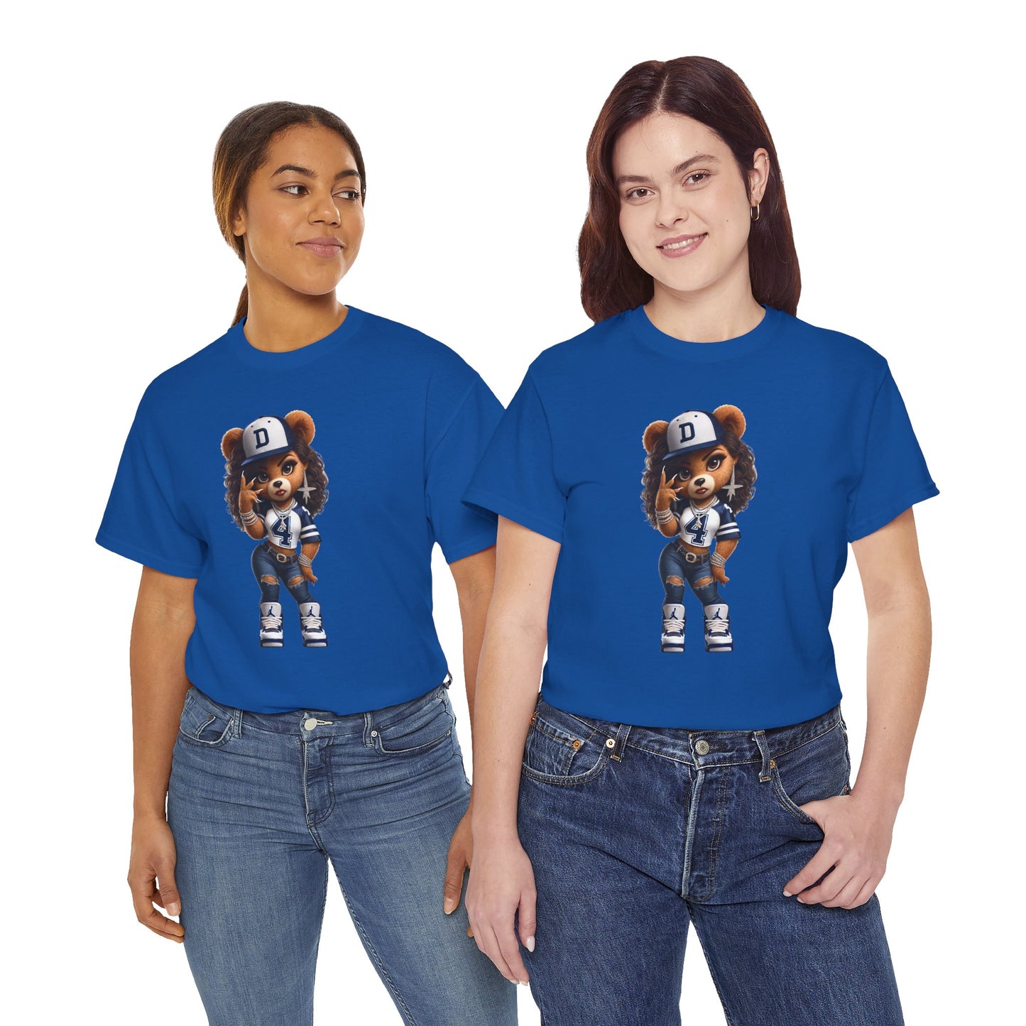 NFL Dallas Cowboys Women's Teddy Bear T-Shirt