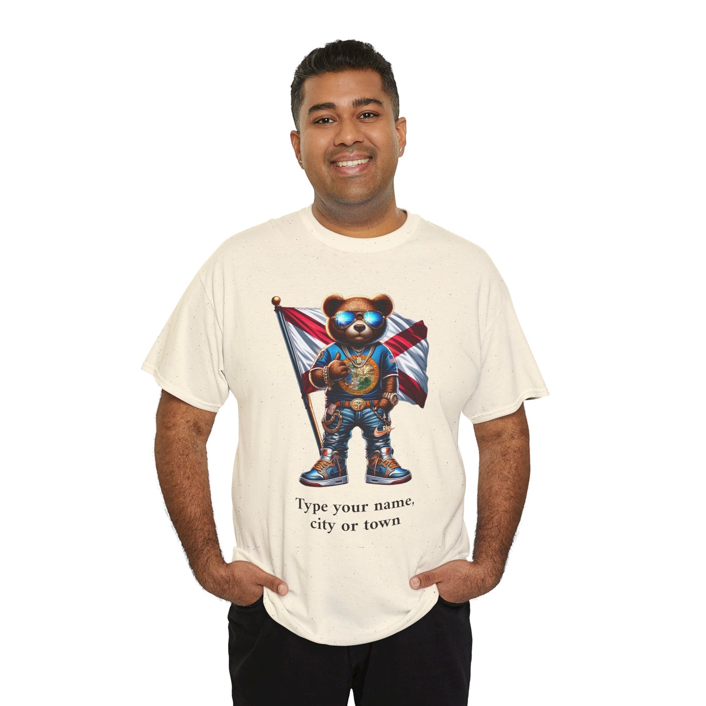 Florida Drip Bear #1 – Luxury Streetwear Graphic Tee - Personalized Unisex Shirt, also for Kids