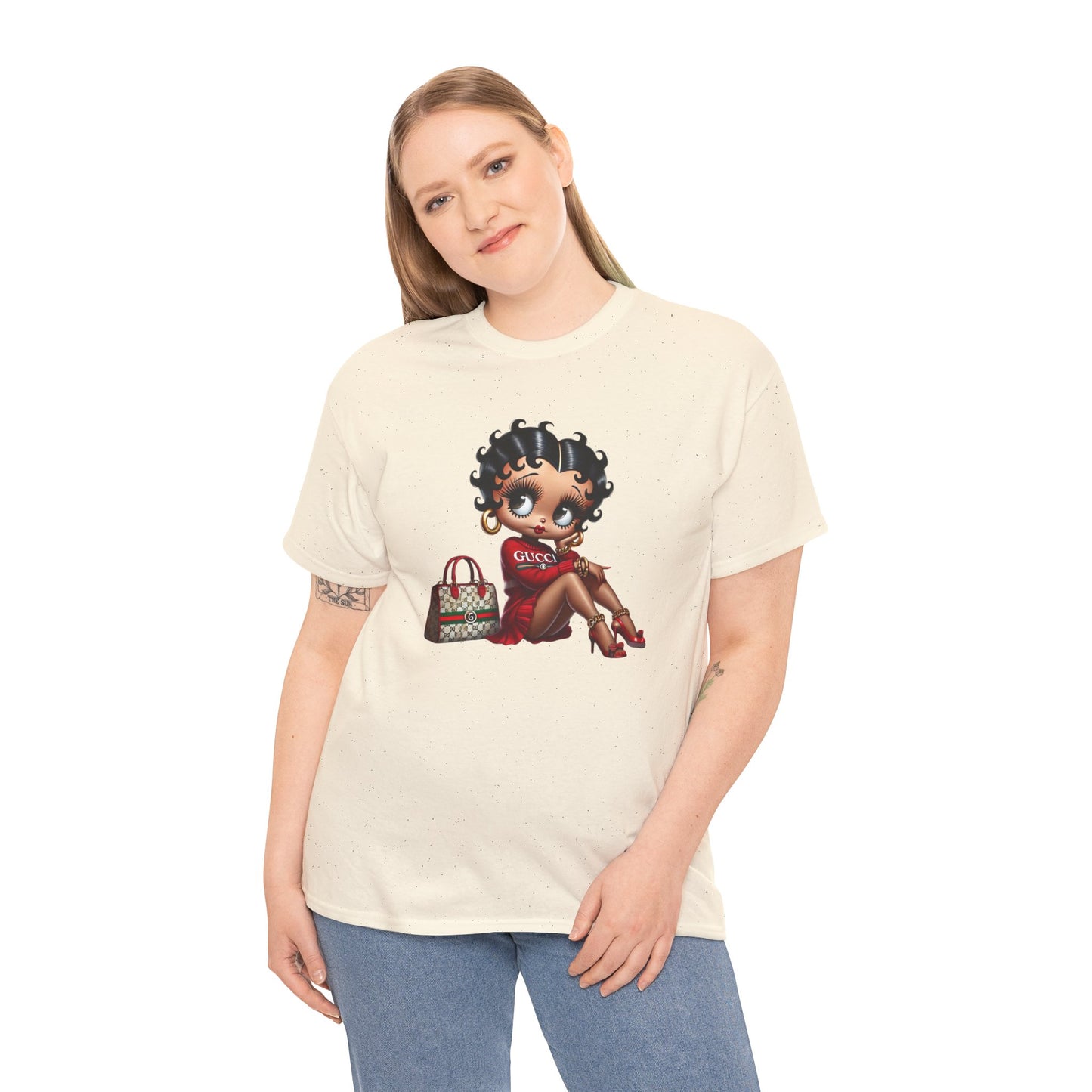 Graphic Tee Shirt - Stylish Betty Boop Inspired Design