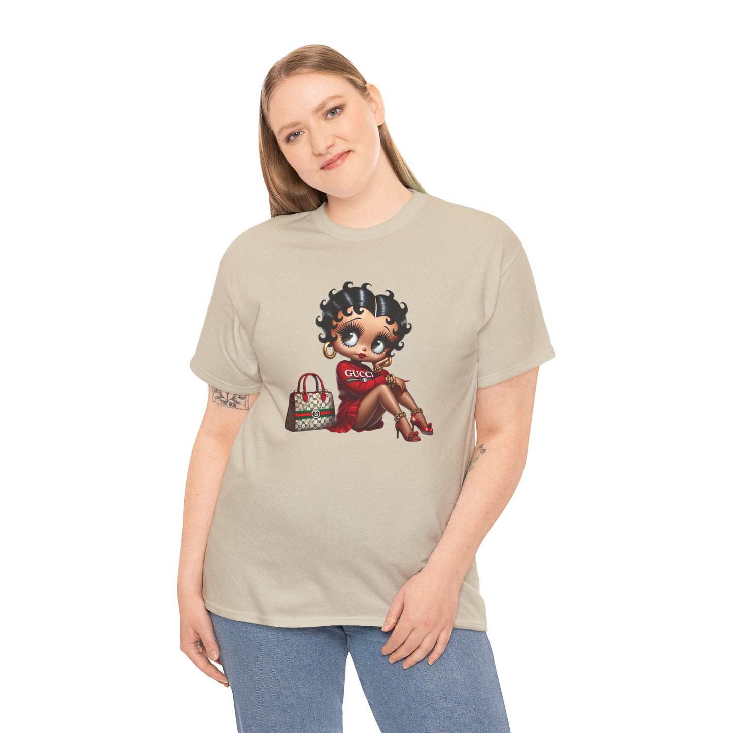 Graphic Tee Shirt - Stylish Betty Boop Inspired Design