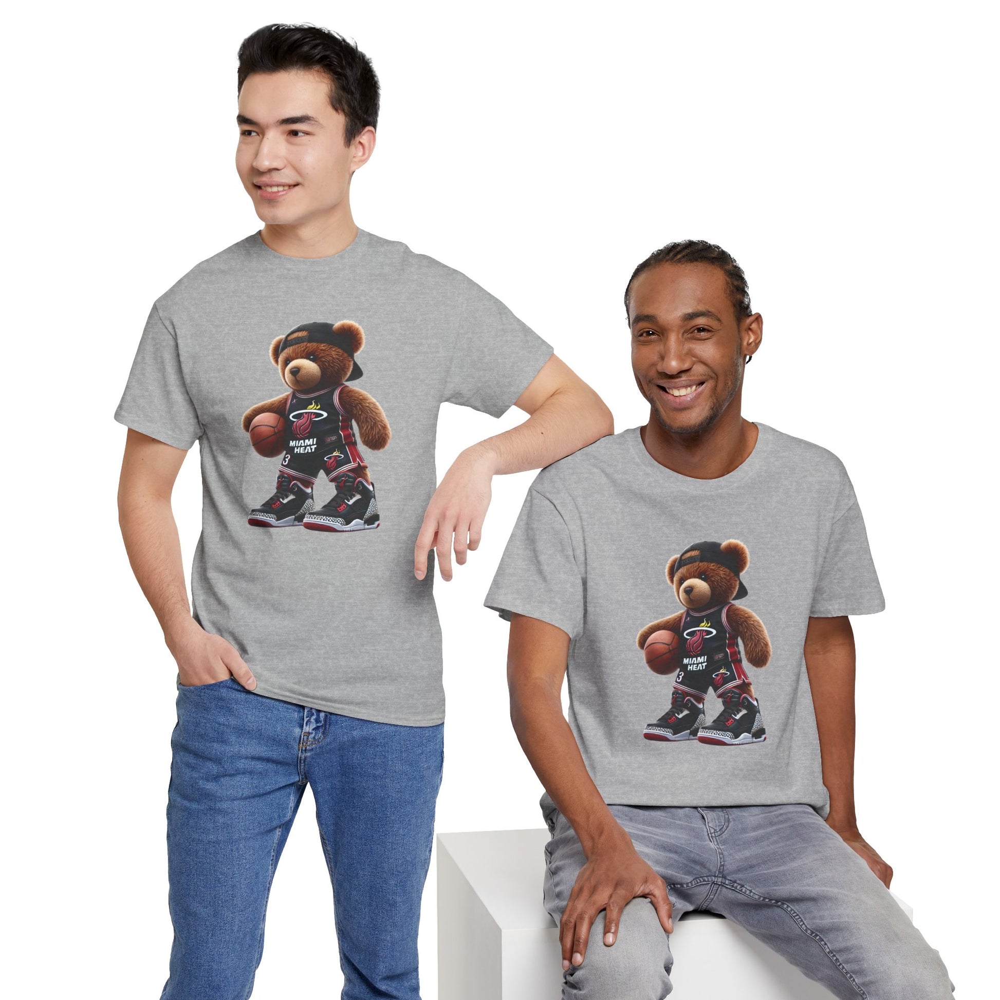 Miami Heat Basketball Teddy Tee