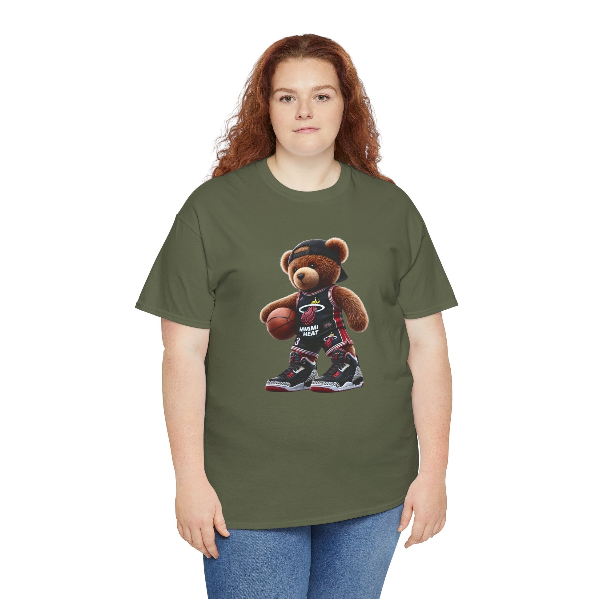 Miami Heat Basketball Teddy Tee