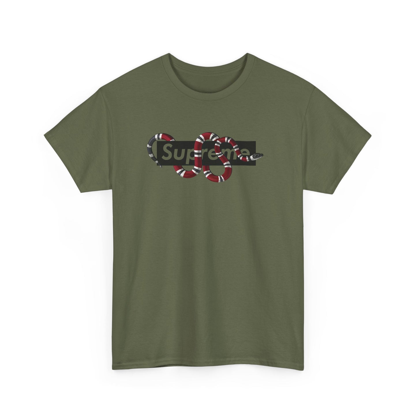 Urban Graphic Design Tee 'Supreme Snake'