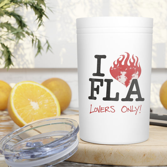 Vacuum Insulated Tumbler (ILuvFla), 11oz