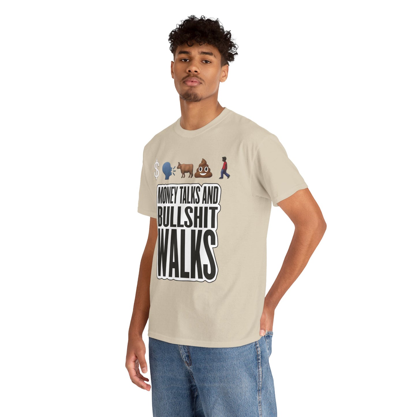 Funny Graphic Tee – "Money Talks and Bull---- Walks" | Bold & Sarcastic Statement Shirt