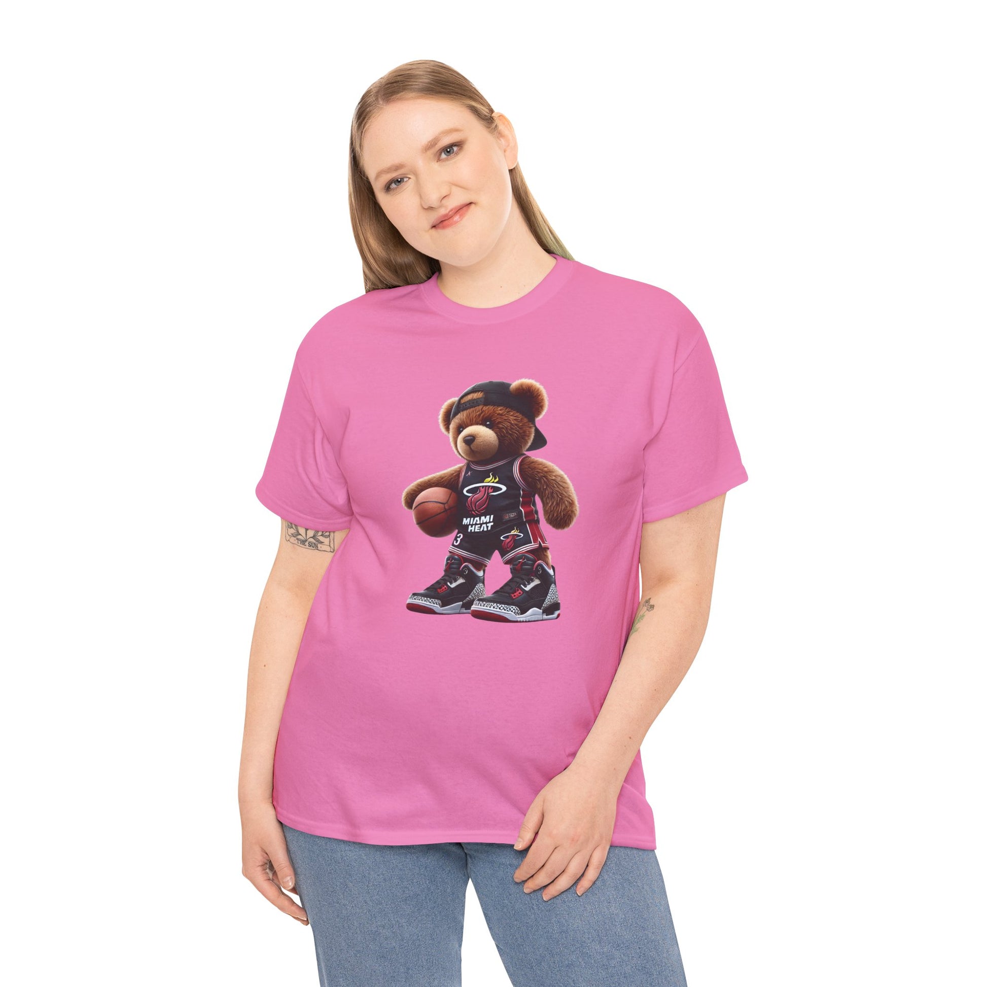 Miami Heat Basketball Teddy Tee