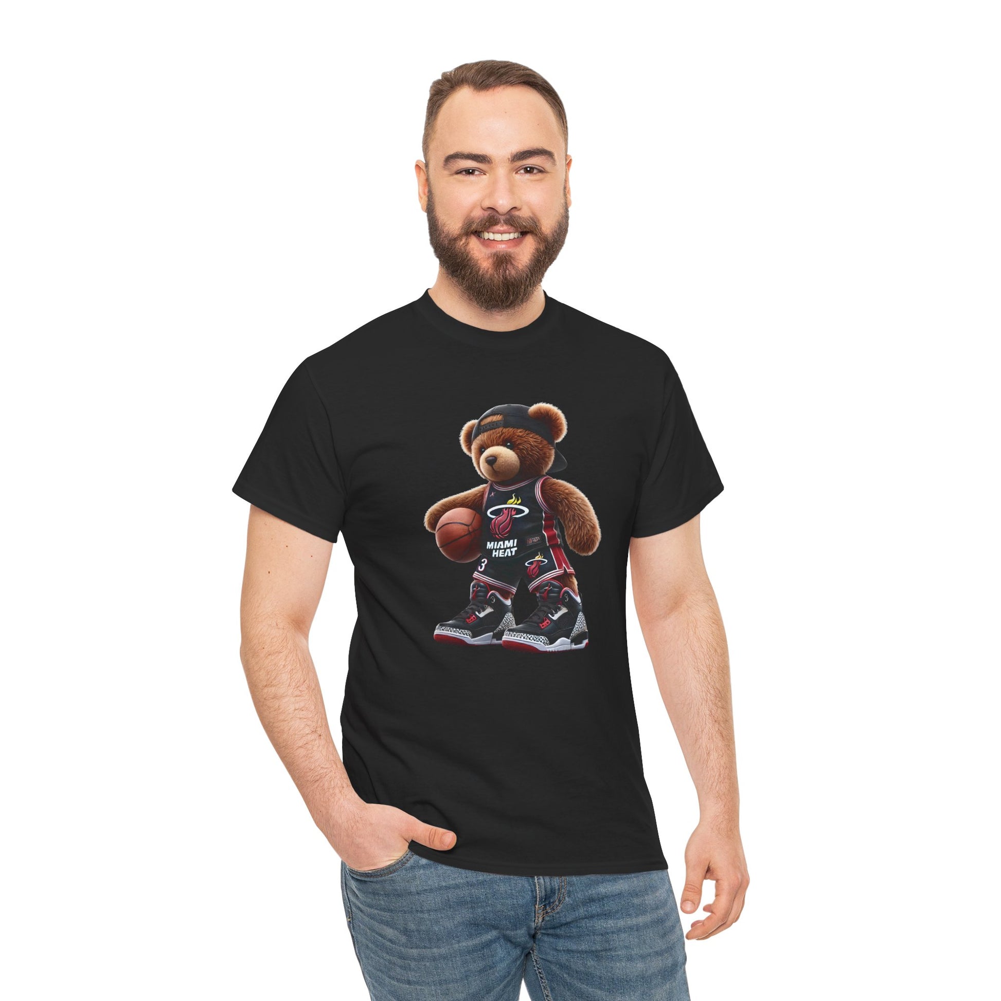 Miami Heat Basketball Teddy Tee