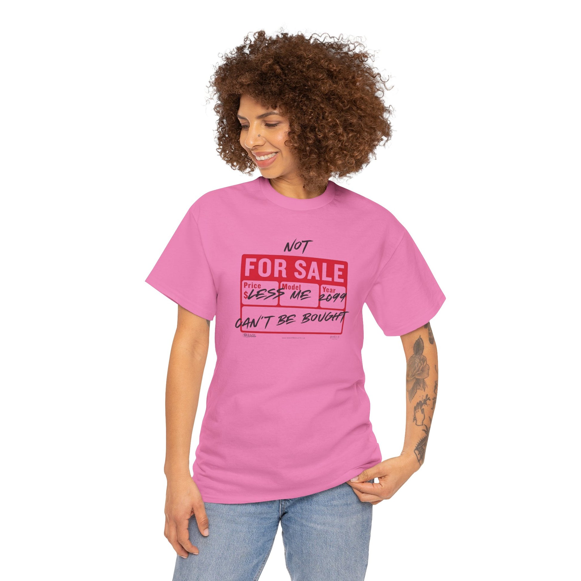 Funny Graphic Tee - ‘Not For Sale’ 2025 Edition Unisex Heavy Cotton Tee