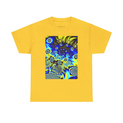 Trendy Graphic "Blue Psychedelic" Tee