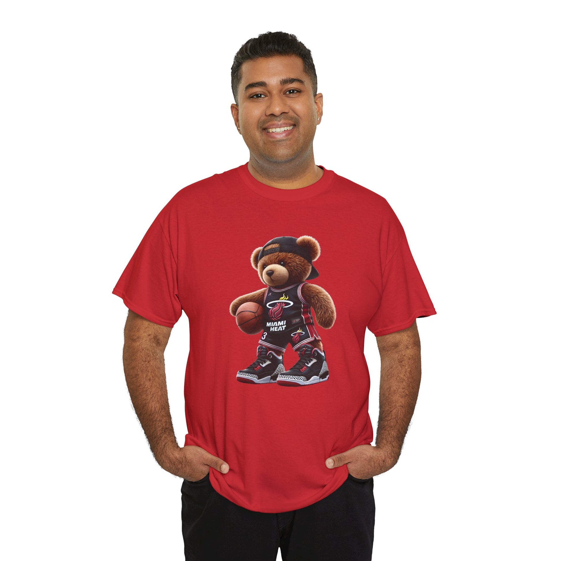 Miami Heat Basketball Teddy Tee