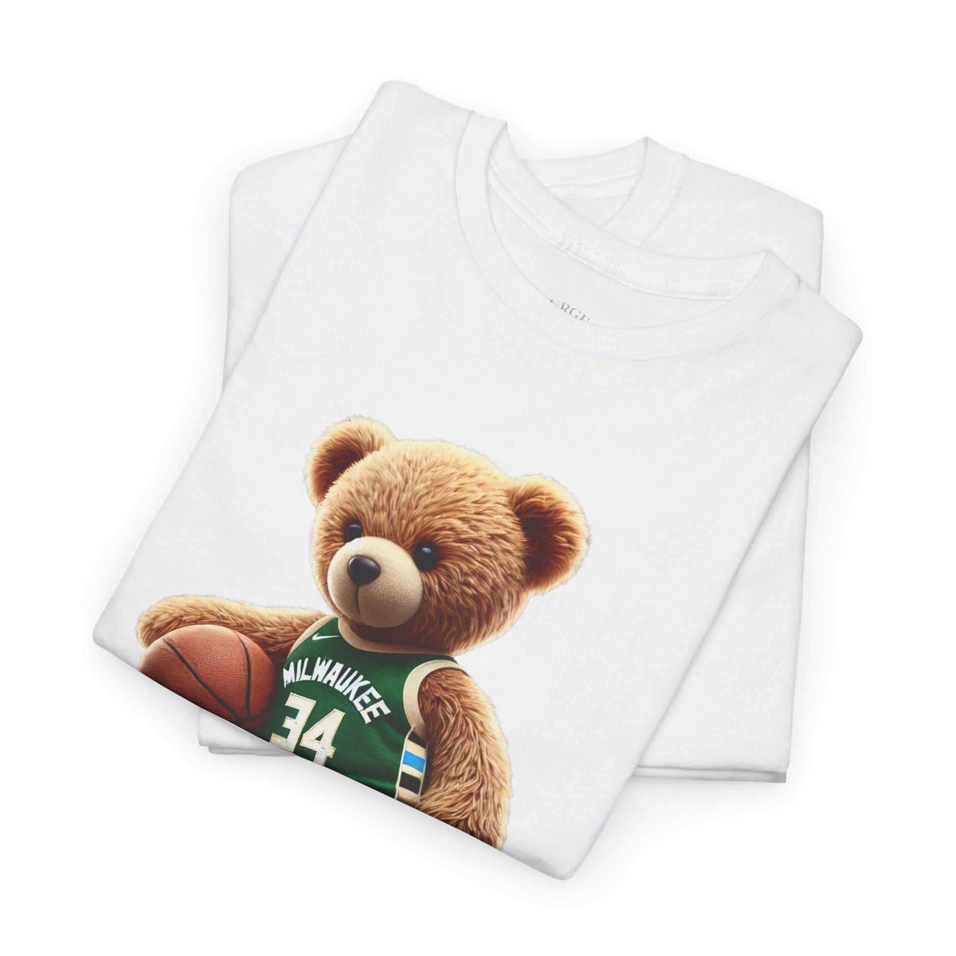 Milwaukee Bucks Teddy Bear Unisex Tee - Express Delivery available