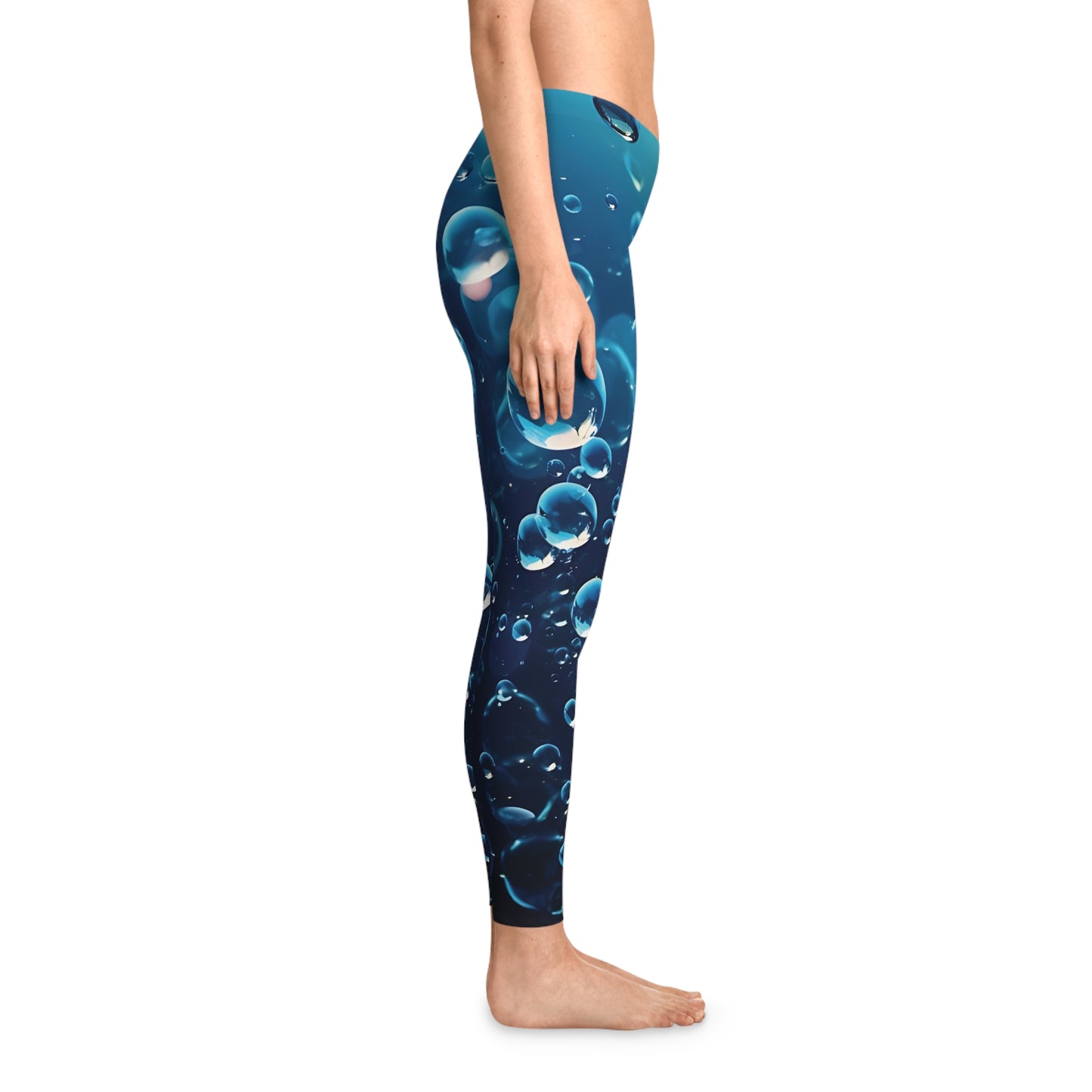 Trendy High-Quality Fashion "Ocean Bubble" Leggings