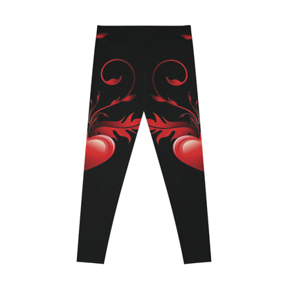 Graphic Heart Leggings – Wear Your Heart in Style ❤️