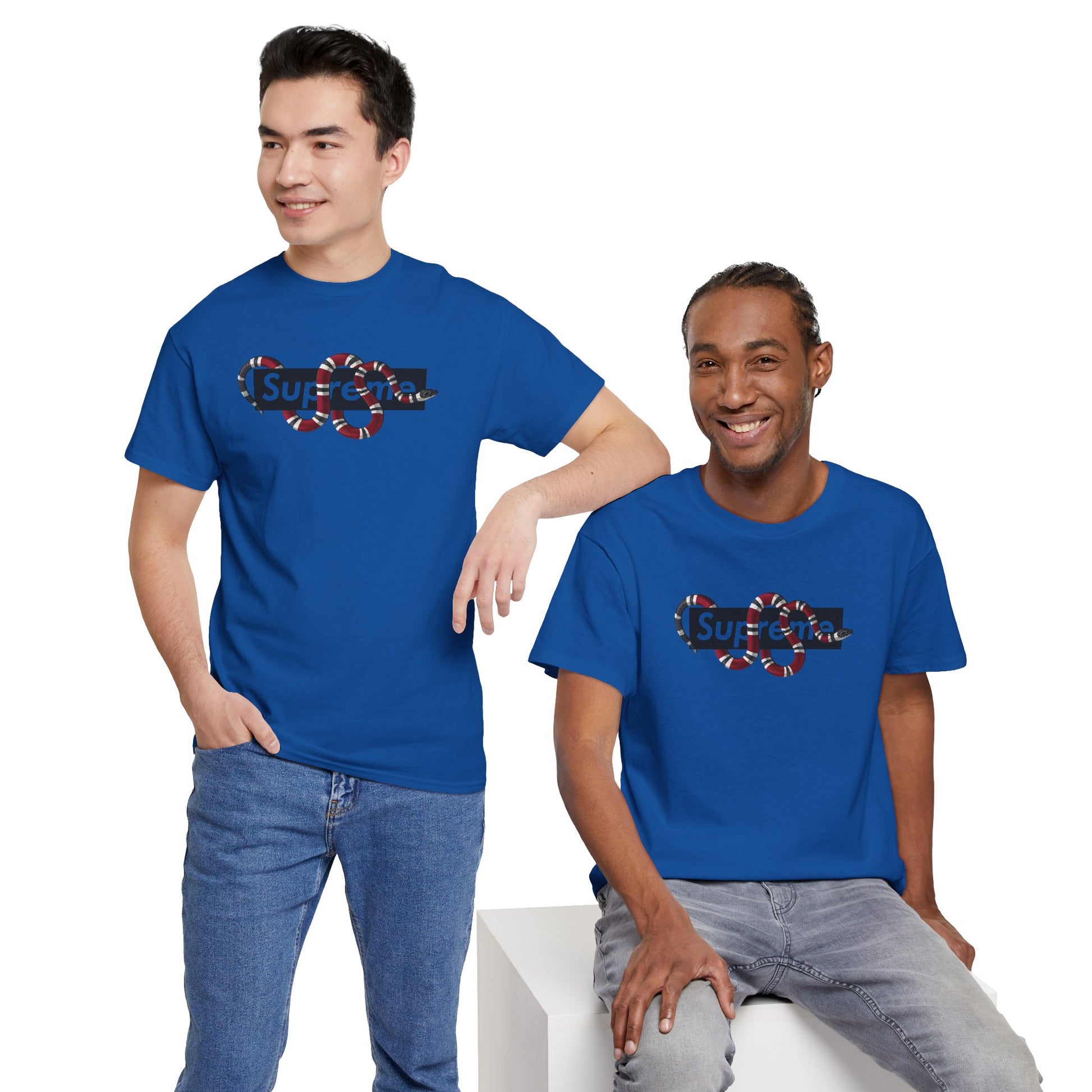 Urban Graphic Design Tee 'Supreme Snake'