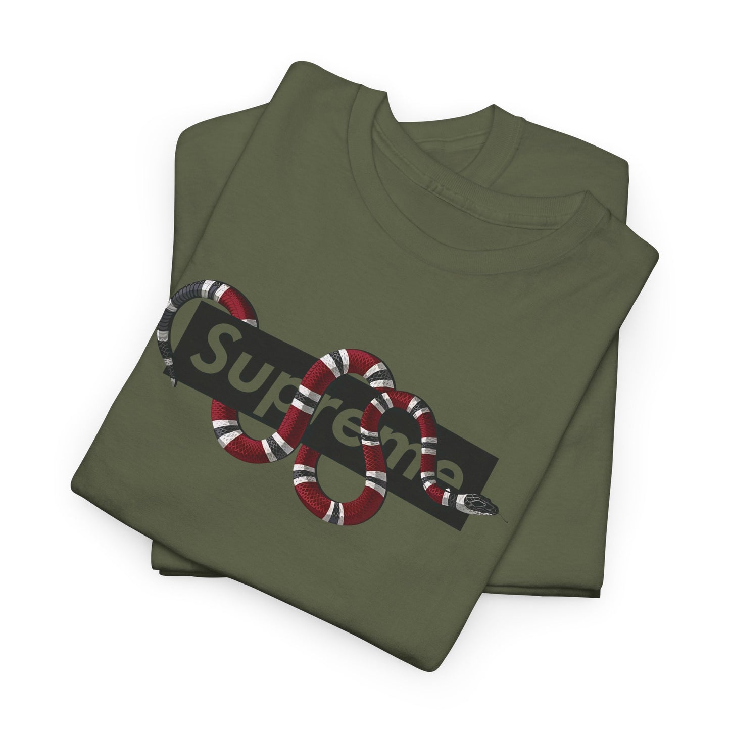 Urban Graphic Design Tee 'Supreme Snake'