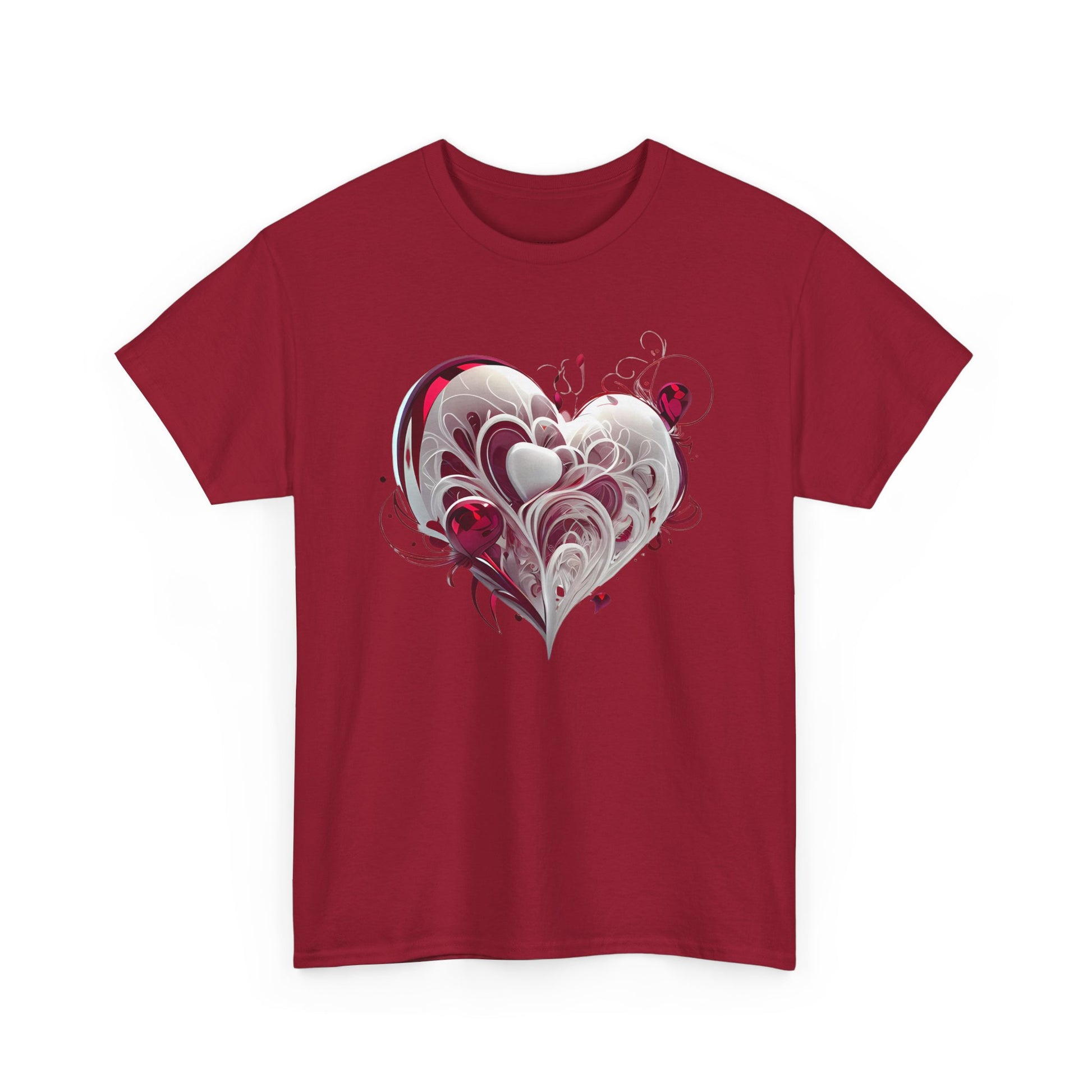 Trendy Women's Graphic Heart Tee