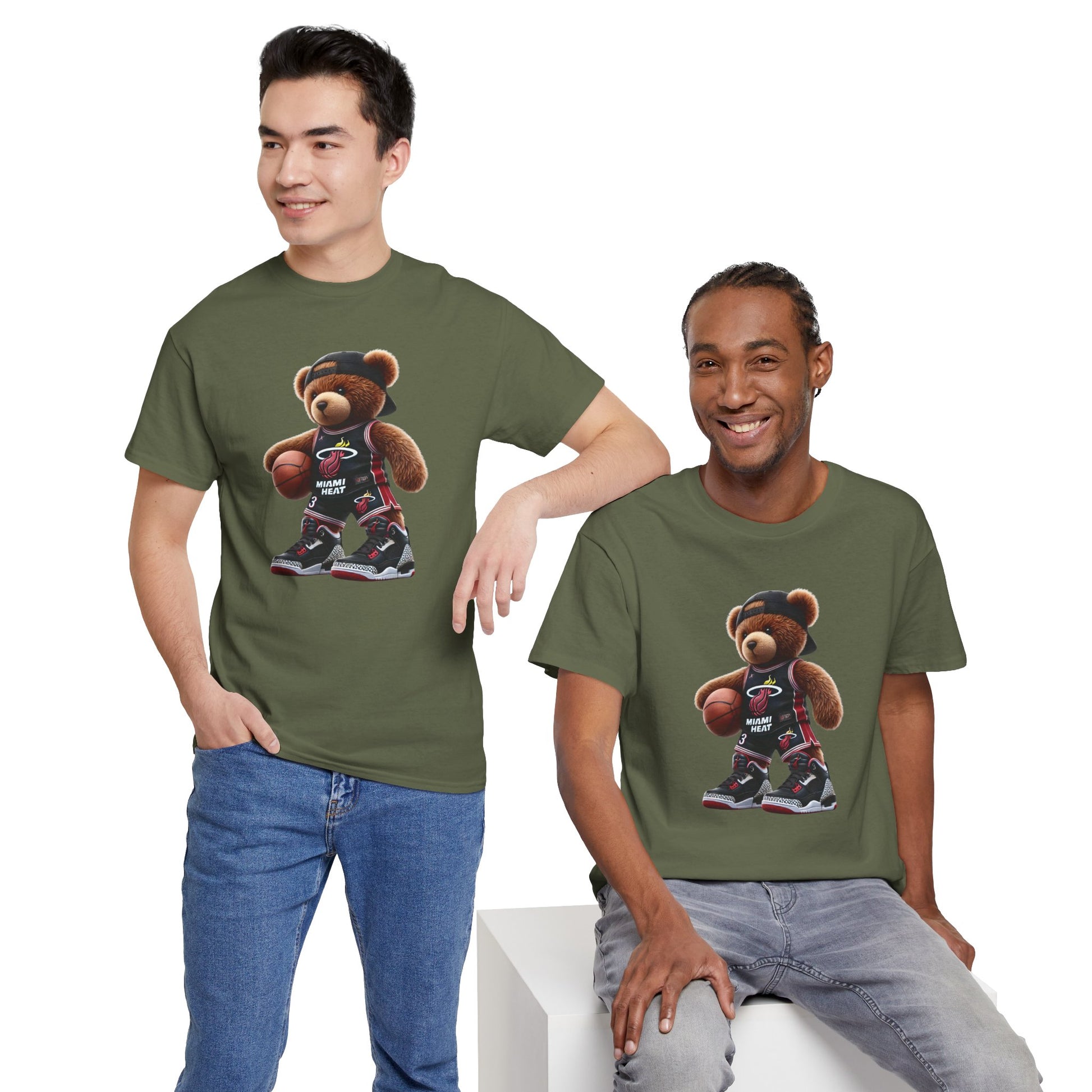Miami Heat Basketball Teddy Tee