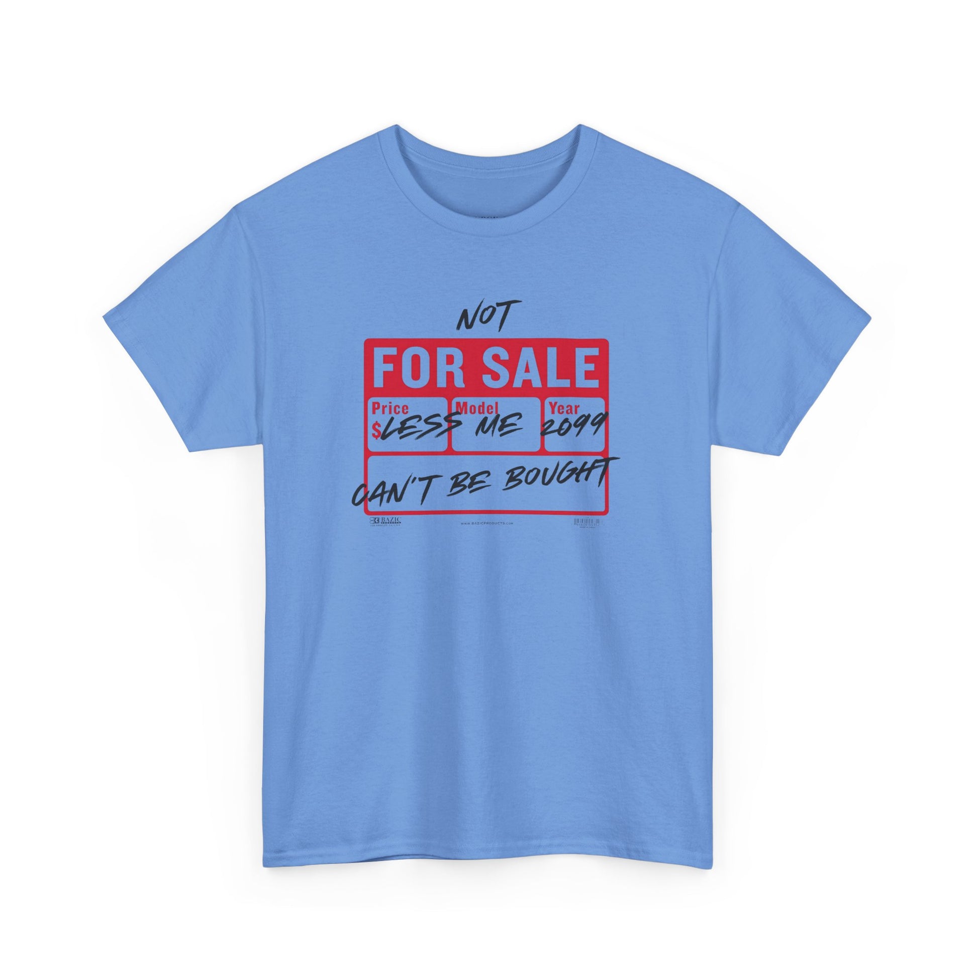 Funny Graphic Tee - ‘Not For Sale’ 2025 Edition Unisex Heavy Cotton Tee