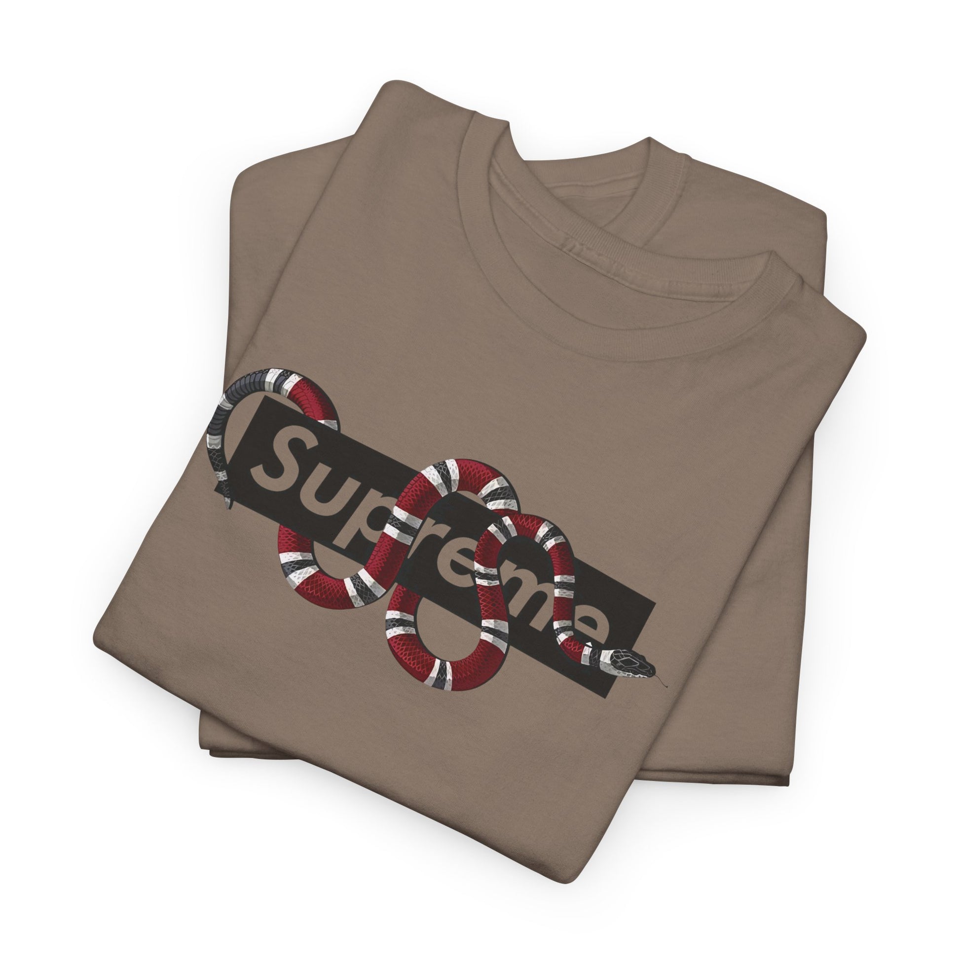 Urban Graphic Design Tee 'Supreme Snake'